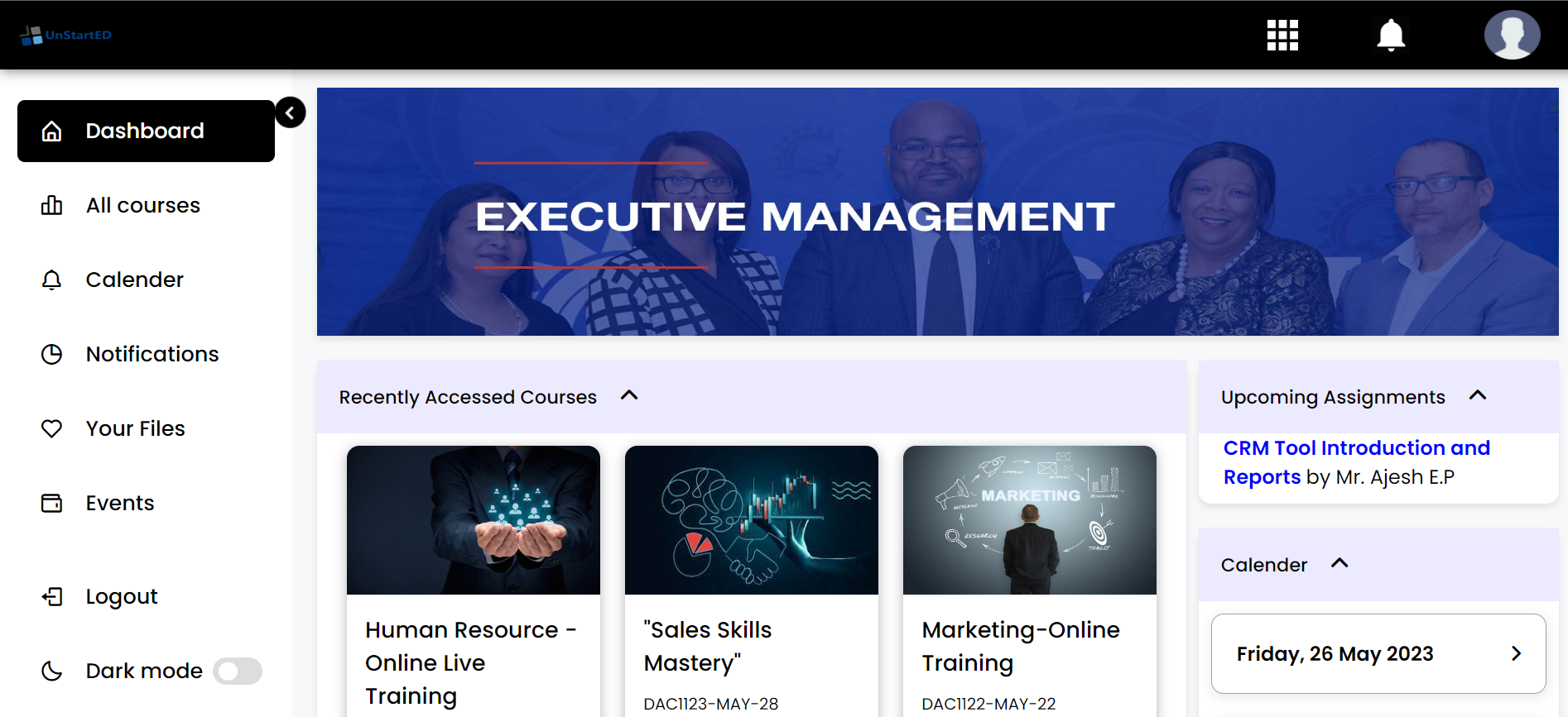 Learning Management System